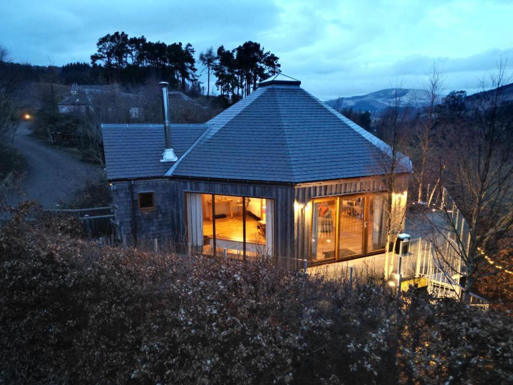 Dalnoid Cottages & Treehouses Nr Glenshee Kültér fotó