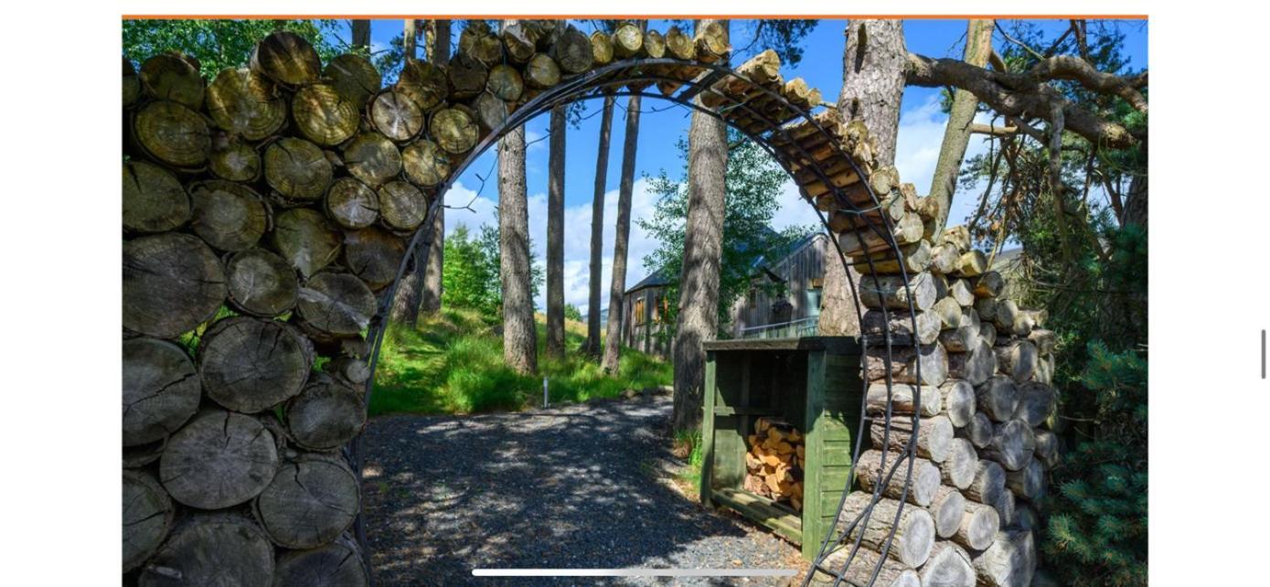 Dalnoid Cottages & Treehouses Nr Glenshee Kültér fotó