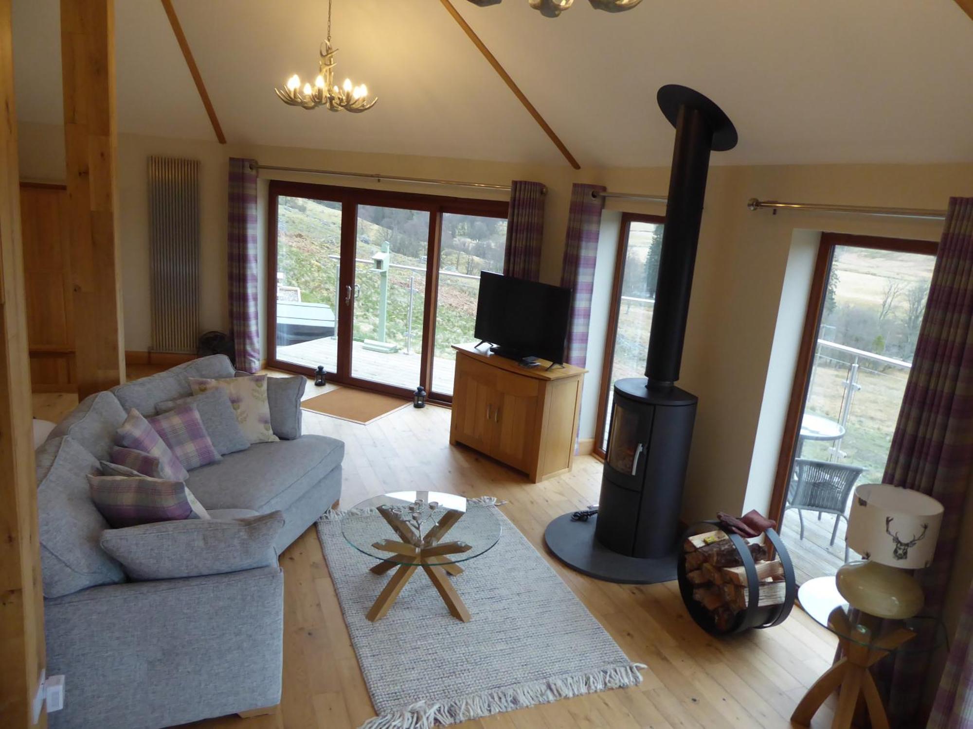 Dalnoid Cottages & Treehouses Nr Glenshee Kültér fotó