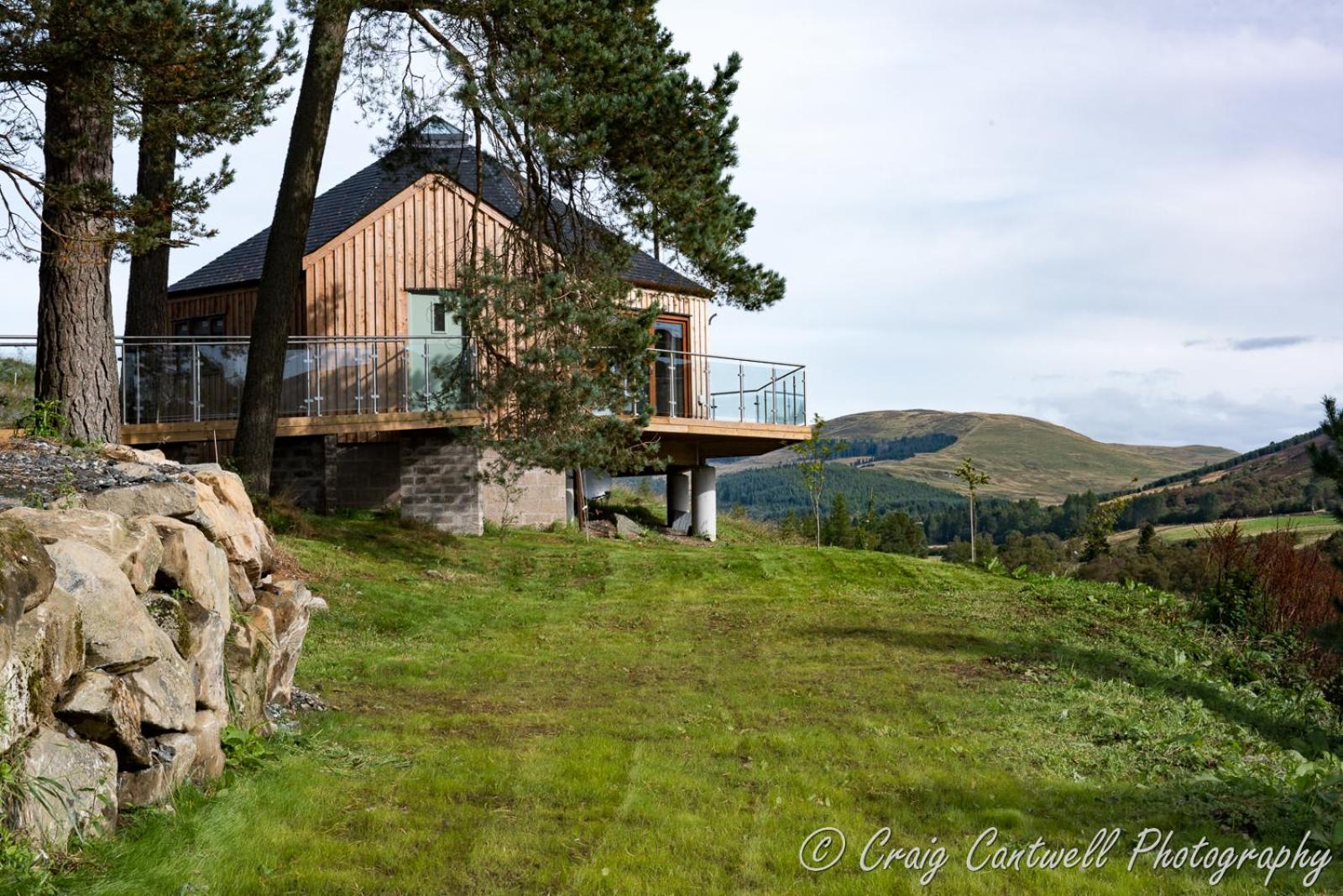 Dalnoid Cottages & Treehouses Nr Glenshee Kültér fotó